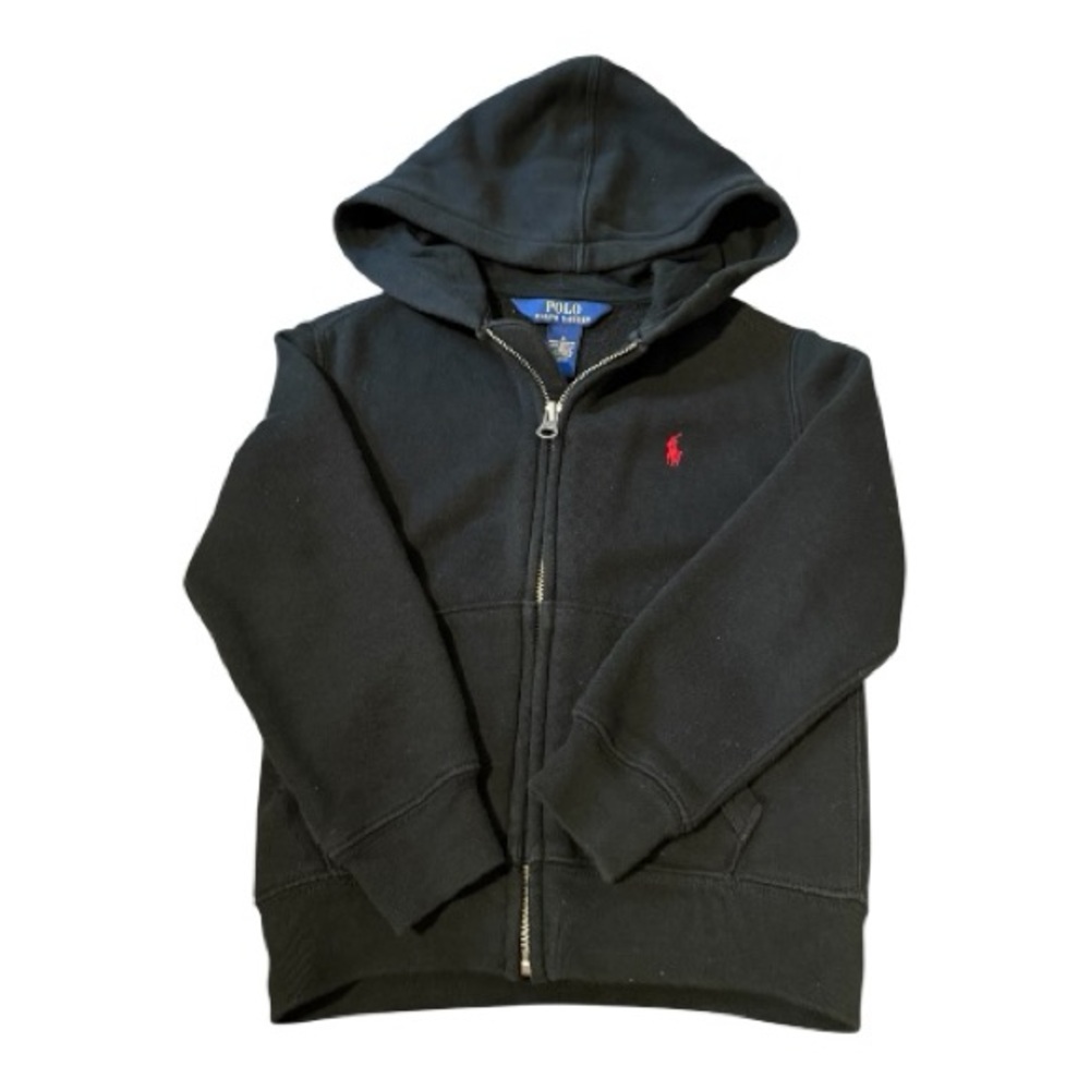Polo by Ralph Lauren Kids Black Zip-Up Hoodie